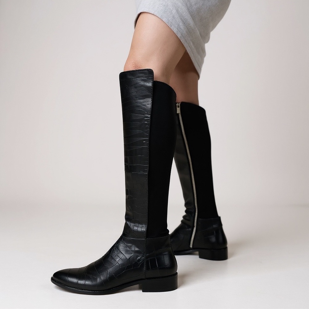 KORS Michael Kors Black Over the Knee Boots